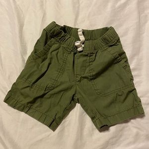 Carters boys shorts 3T olive green